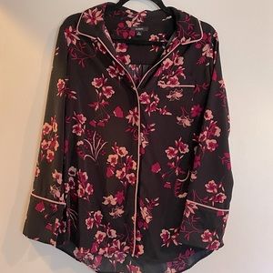 Alfani Floral Pajama style Blouse